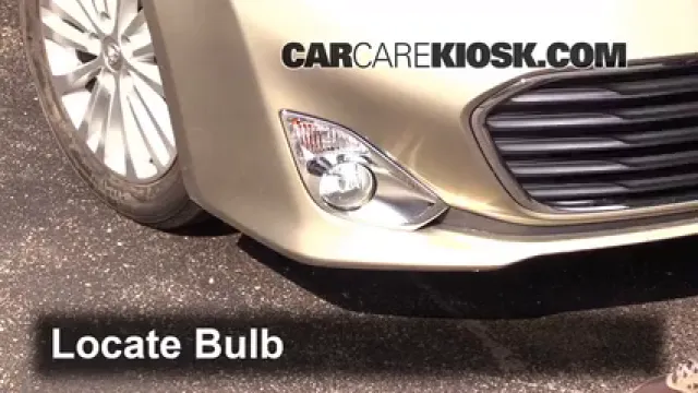 2014 Toyota Avalon Hybrid XLE 2.5L 4 Cyl. Éclairage Feu antibrouillard (remplacer l'ampoule)